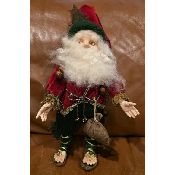 13 In Saint Nicholas Santa Christmas Elf Holiday Decoration Detailed Home Decor - Picture 1 of 8